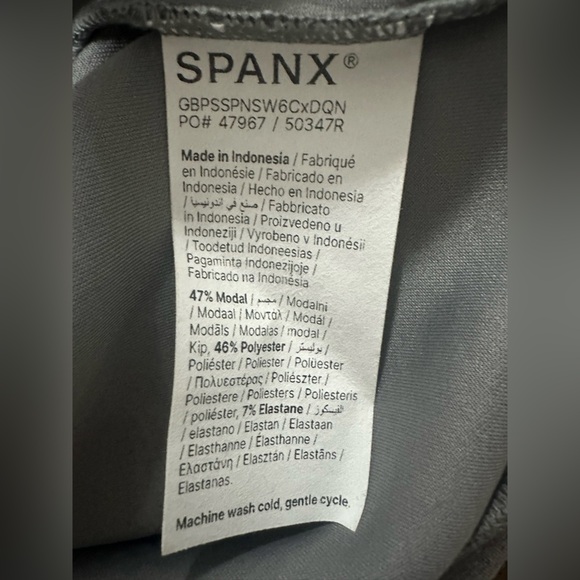 Spanx Gray Crewneck Sweatshirt size XL - Picture 8 of 9